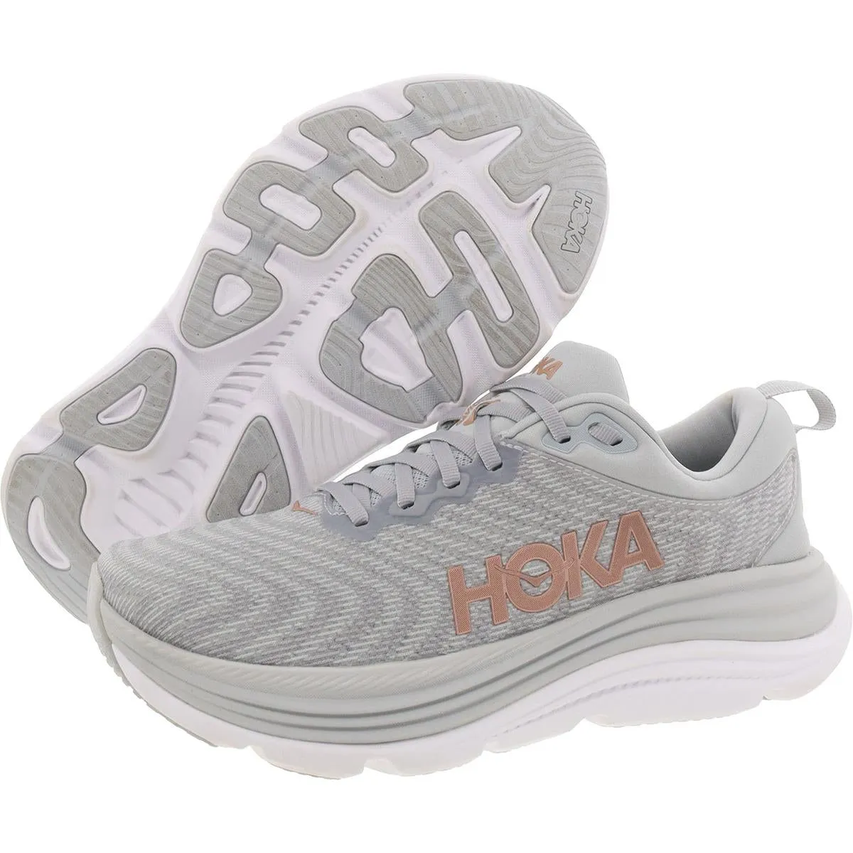 Hoka One One Womens Gaviota Lace Up Trainers Running & Training Shoes