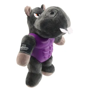 I'm Hero TPR Armor Hippo TPR / Plush with Squeaker- Medium