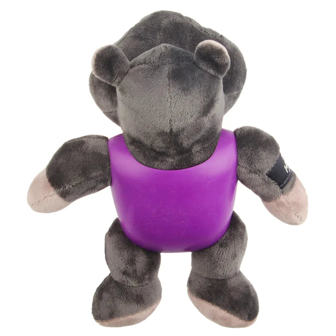 I'm Hero TPR Armor Hippo TPR / Plush with Squeaker- Medium