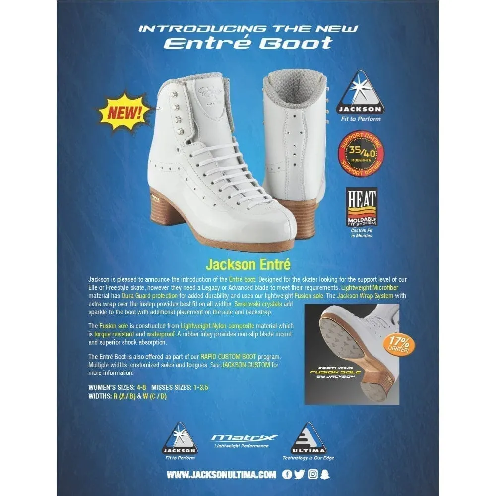 Jackson Entre 2330 Figure Boots Only - White