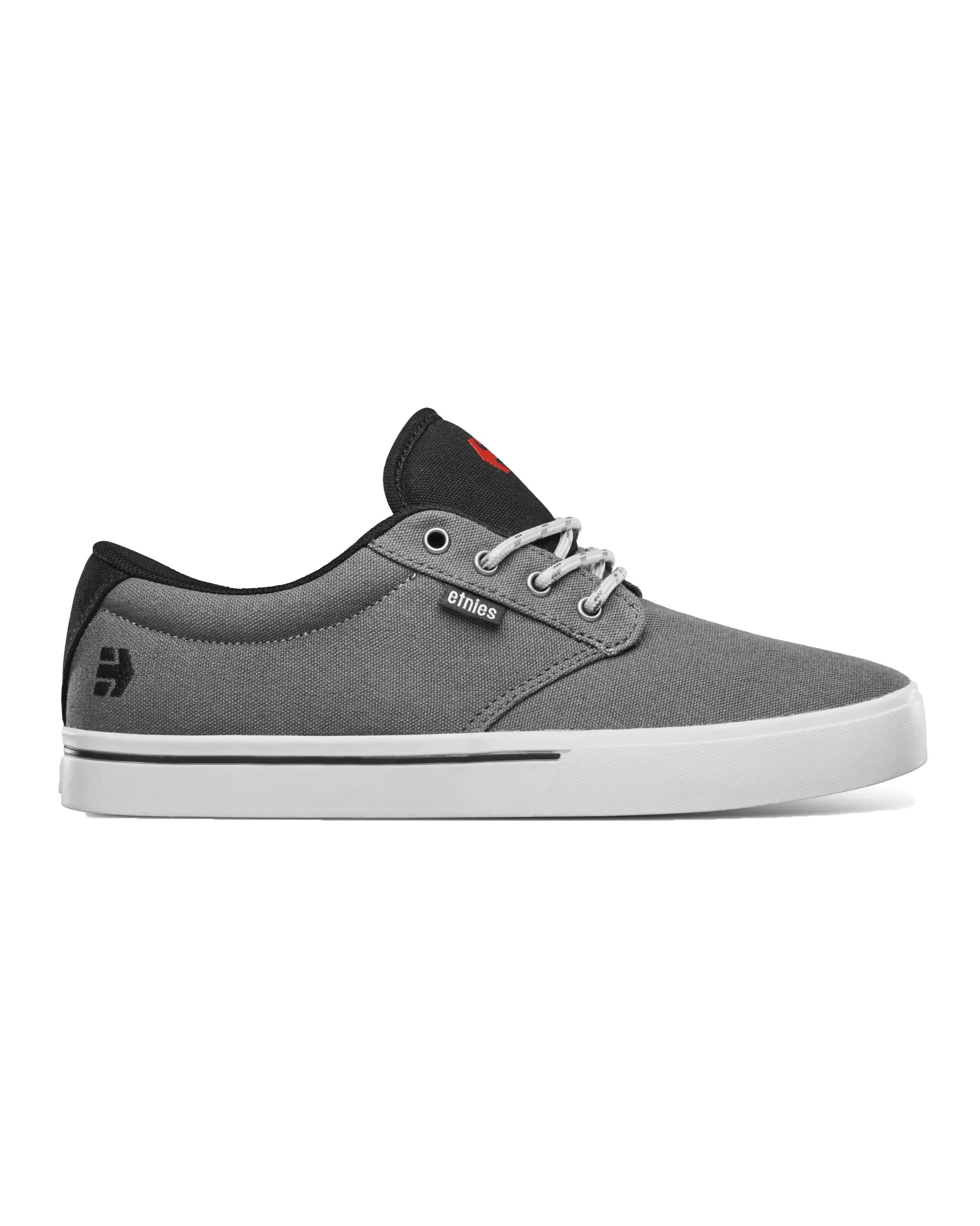 Jameson 2 Eco Shoes in Dark Grey, Black & Red