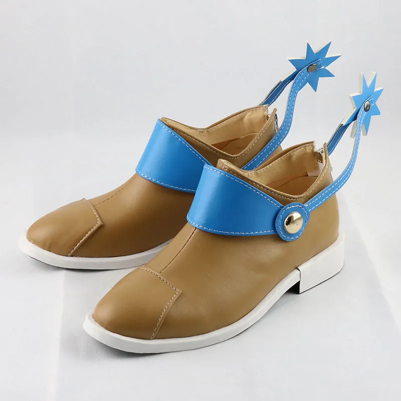 JoJo's Bizarre Adventure Steel Ball Run Gyro Zeppeli Julius Caesar Zeppeli Cosplay Shoes