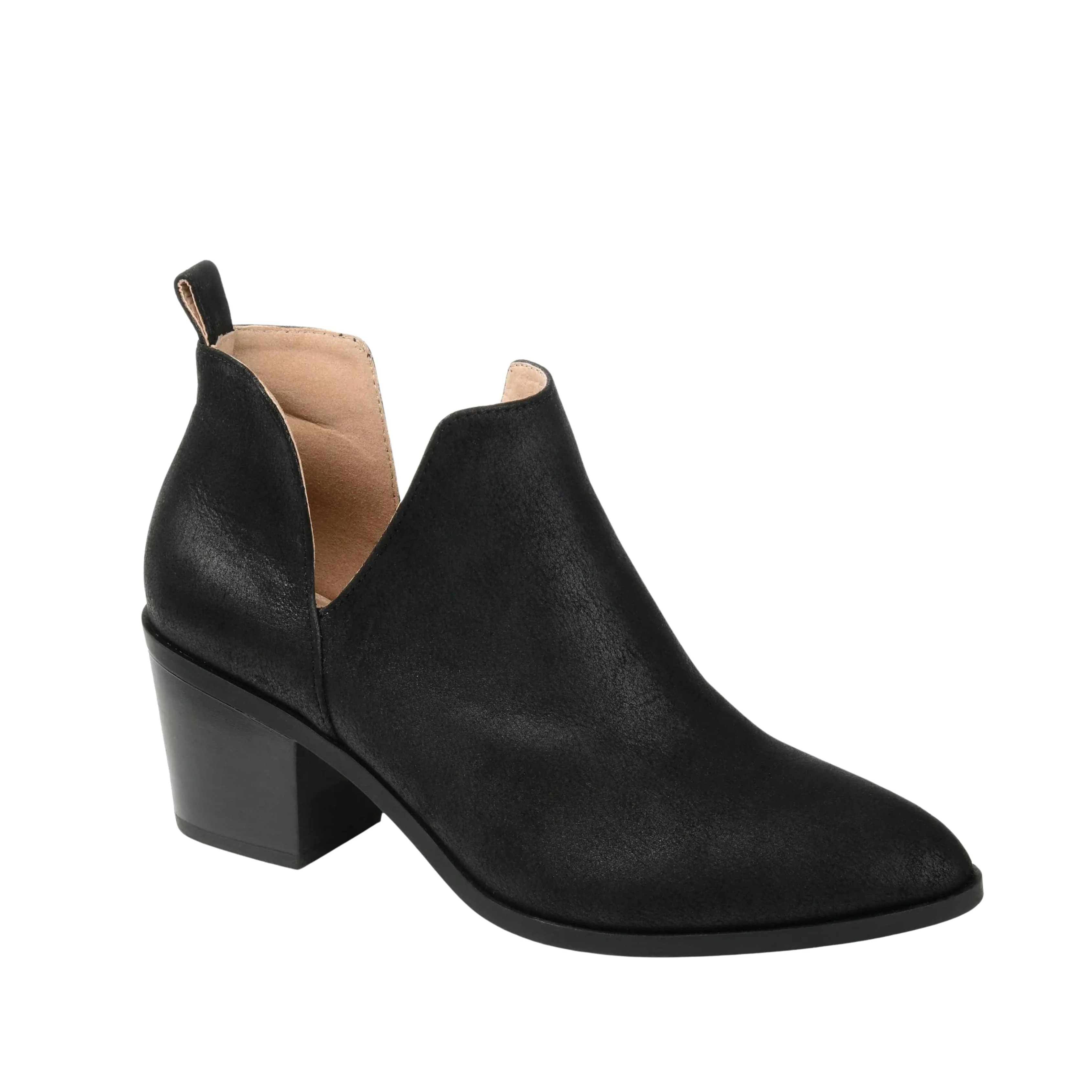 JOURNEE COLLECTION - Deep Side V Classic Bootie