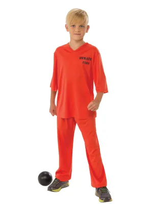 Kids Costume - Inmate 101 Prisoner Costume