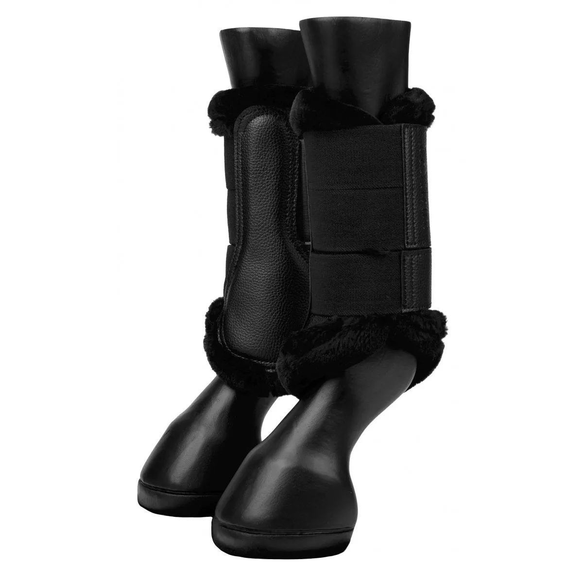 LeMieux Fleece Edge Mesh Brushing Boots