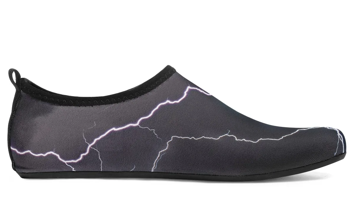 Lightning Crashes Water Shoes