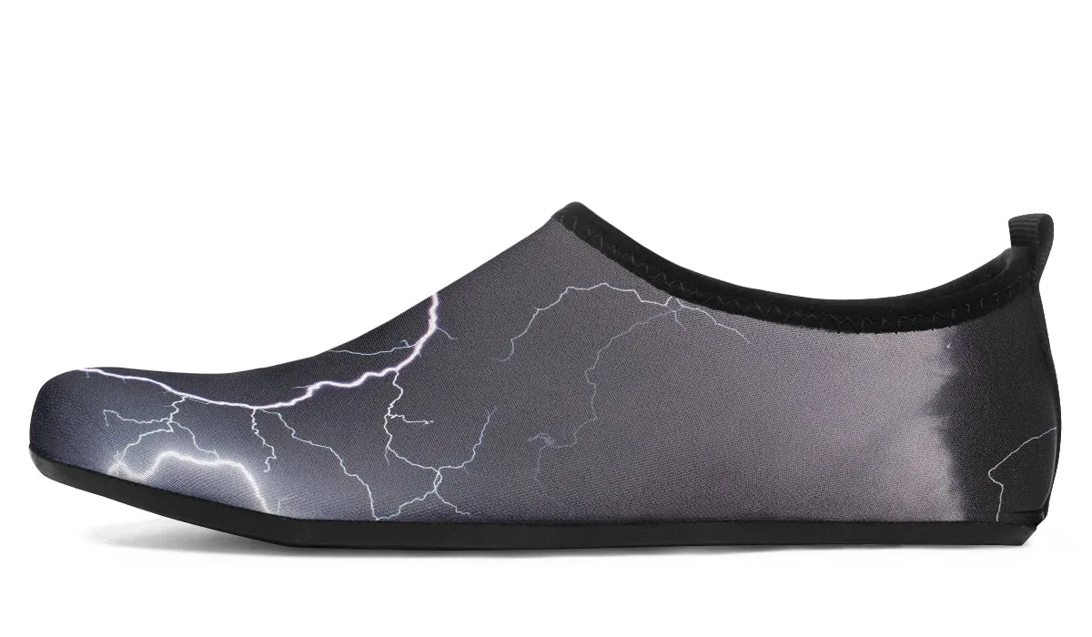 Lightning Crashes Water Shoes