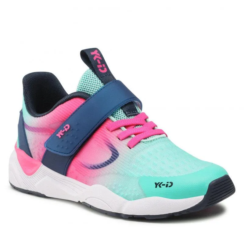 Lurchi Girls Trainer Leif Turquoise/Navy/Fuchsia