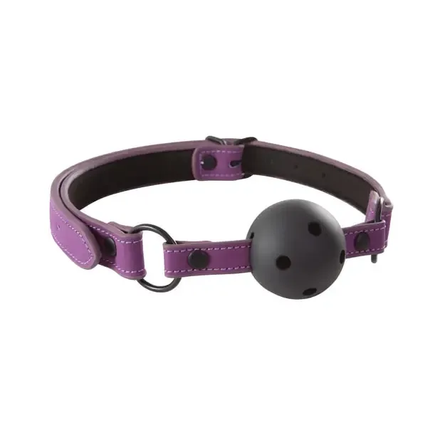 Lust Bondage Ball Gag Purple