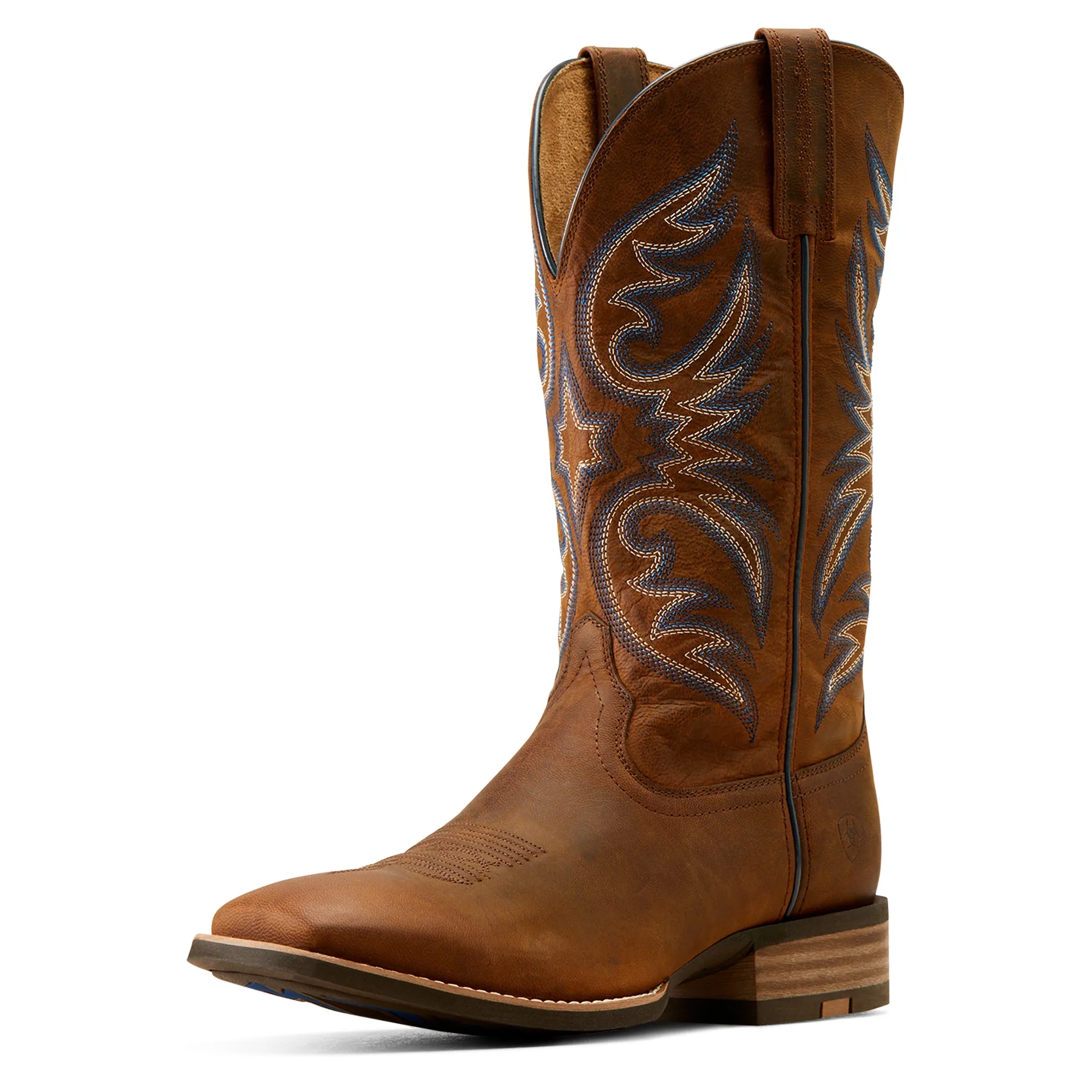 Men's Ariat Ricochet Wetherford Chestnut Western Boot - 10050938