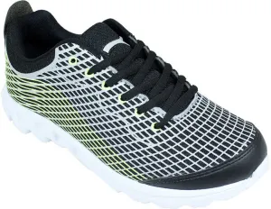 men's athletic sneakers - black/gray/green Case of 12