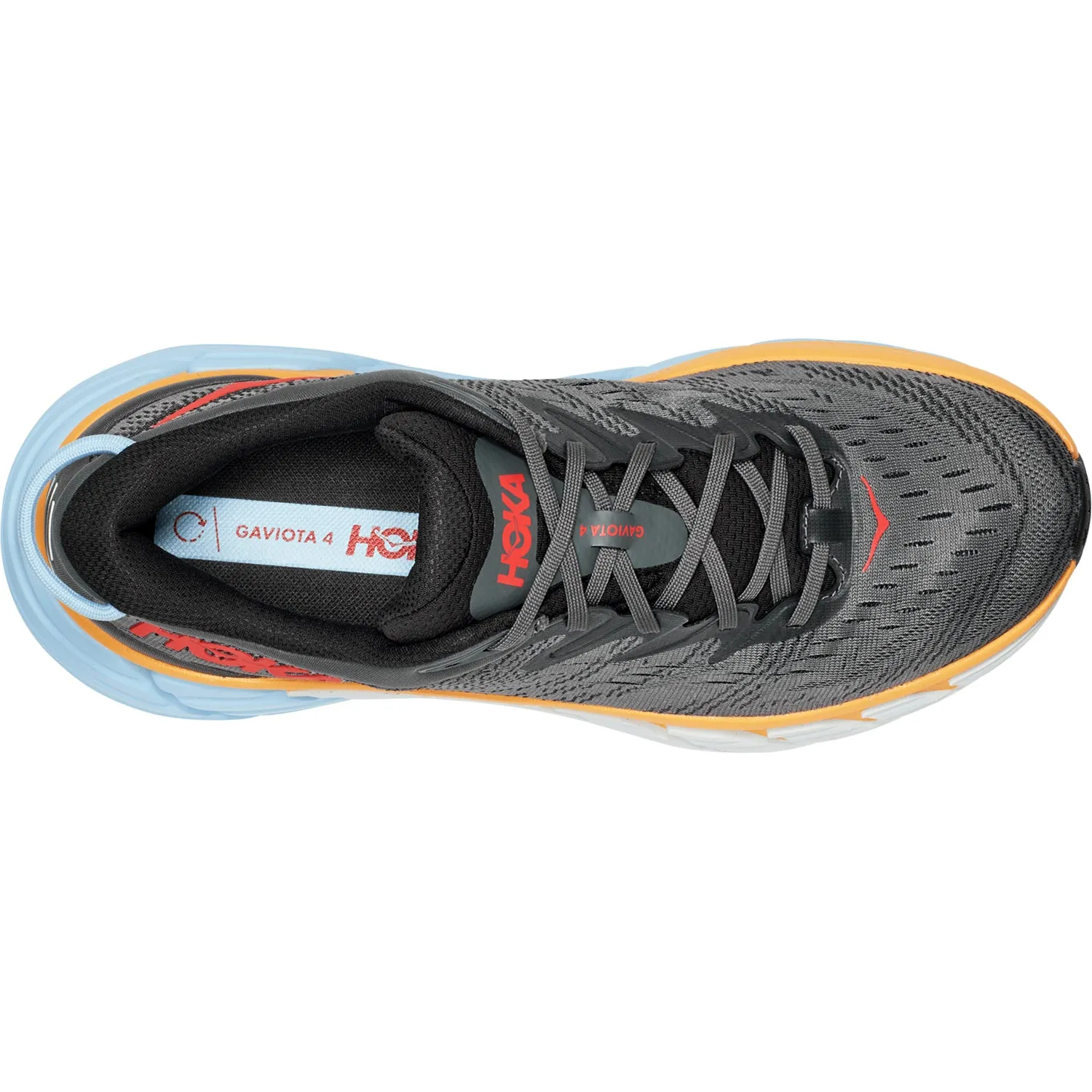 Men's Hoka Gaviota 4 Castlerock/Anthracite Mesh