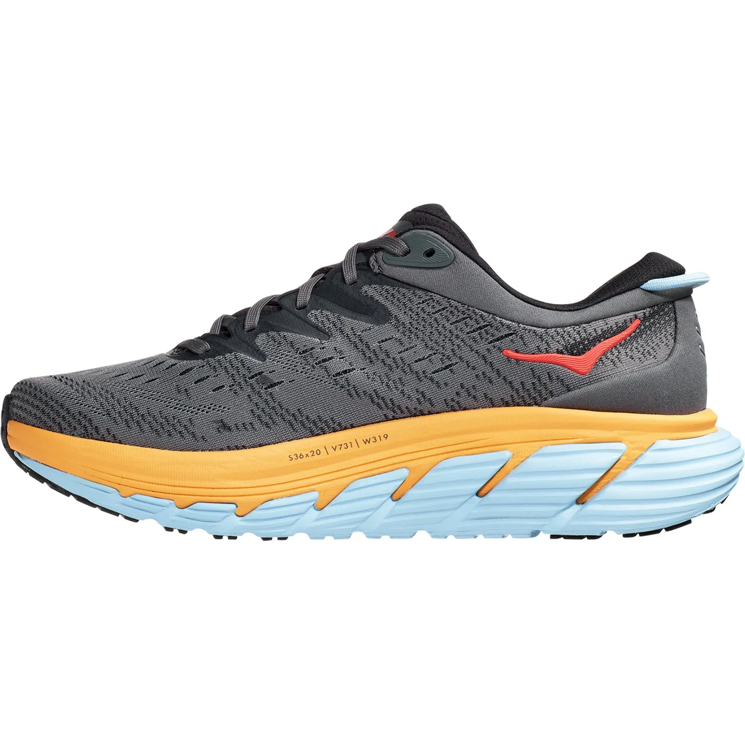 Men's Hoka Gaviota 4 Castlerock/Anthracite Mesh