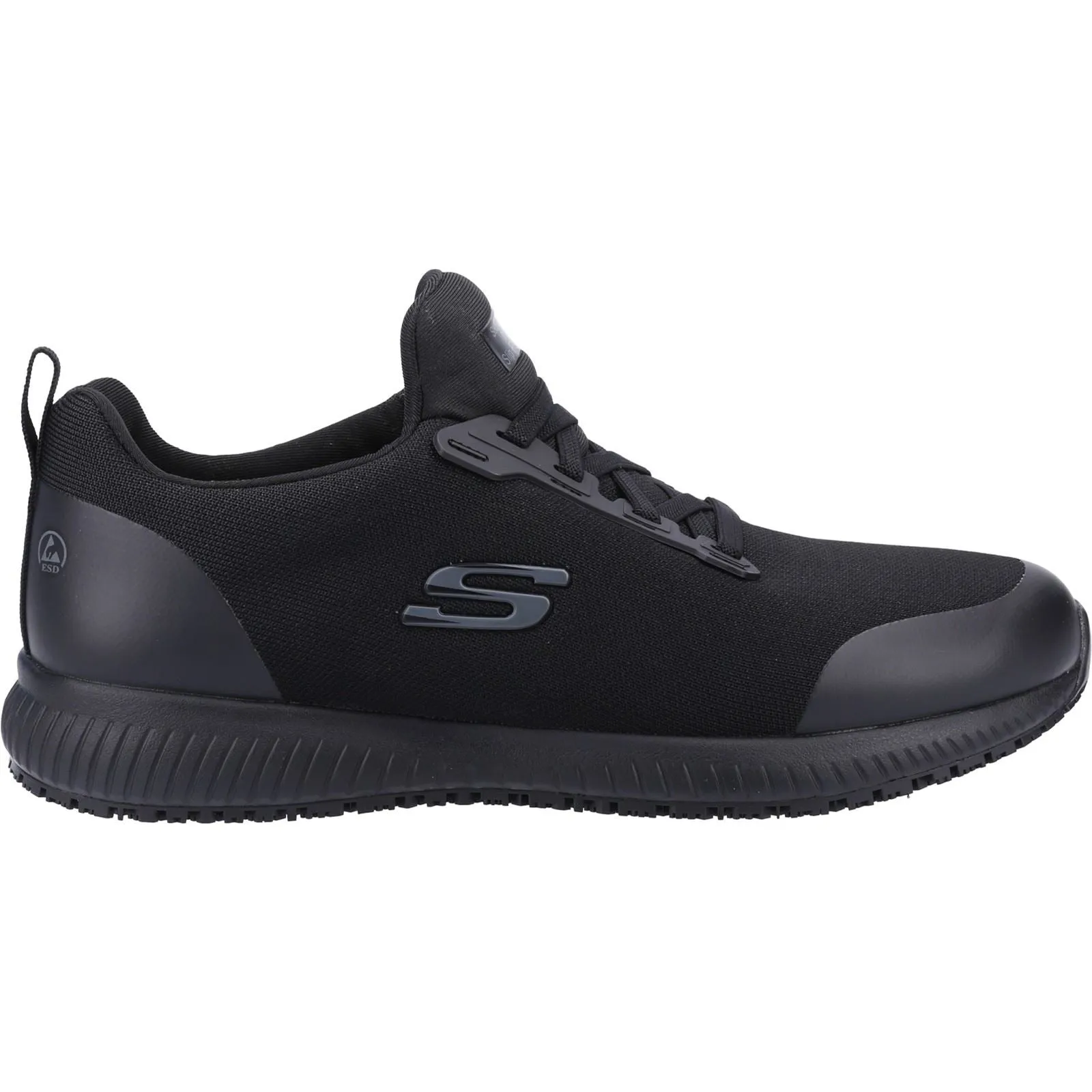 Men's Wide Fit Skechers 200051EC Squad SR Myton Occupational Trainers