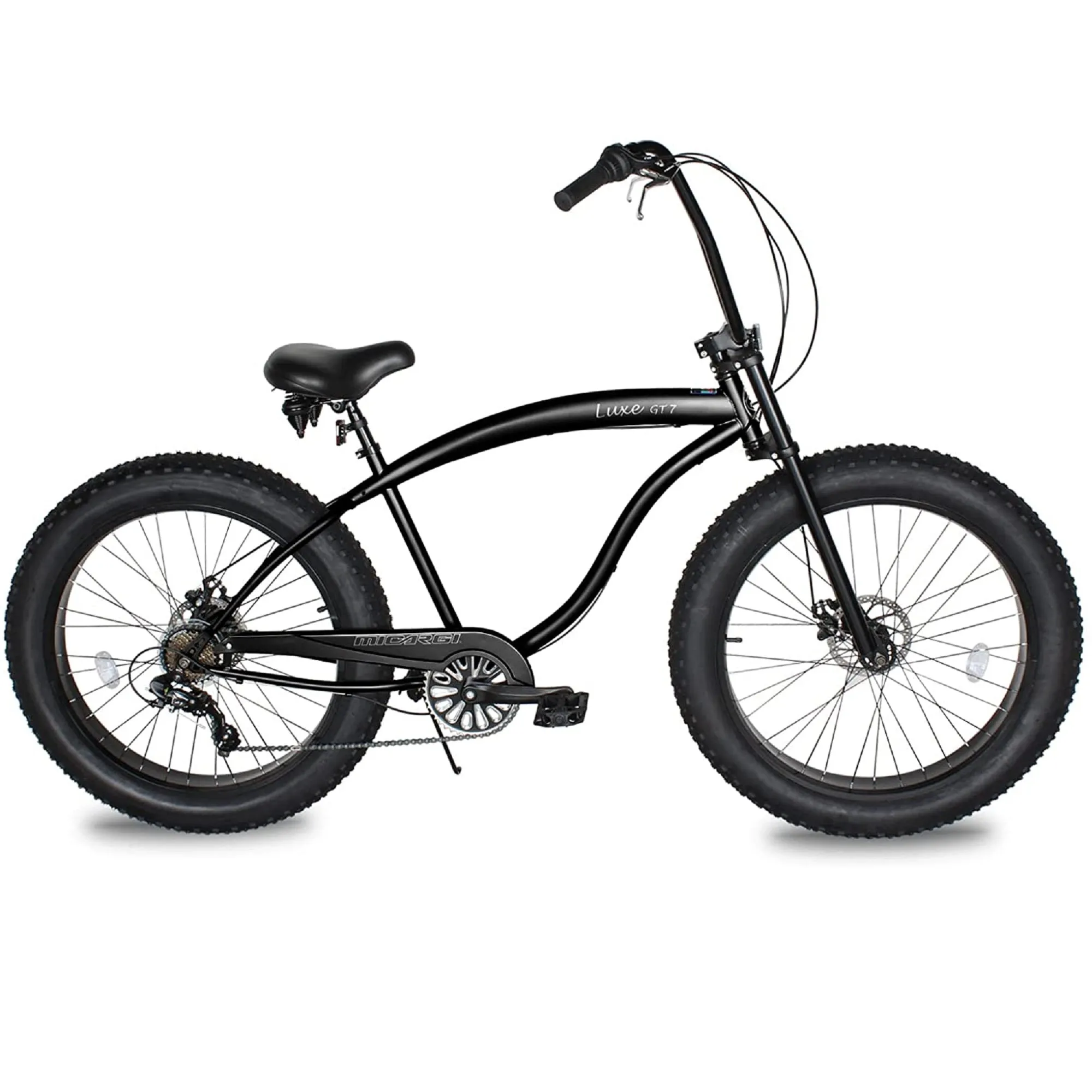 Micargi 26" Luxe GT Fat Tire Beach Cruiser Bicycle