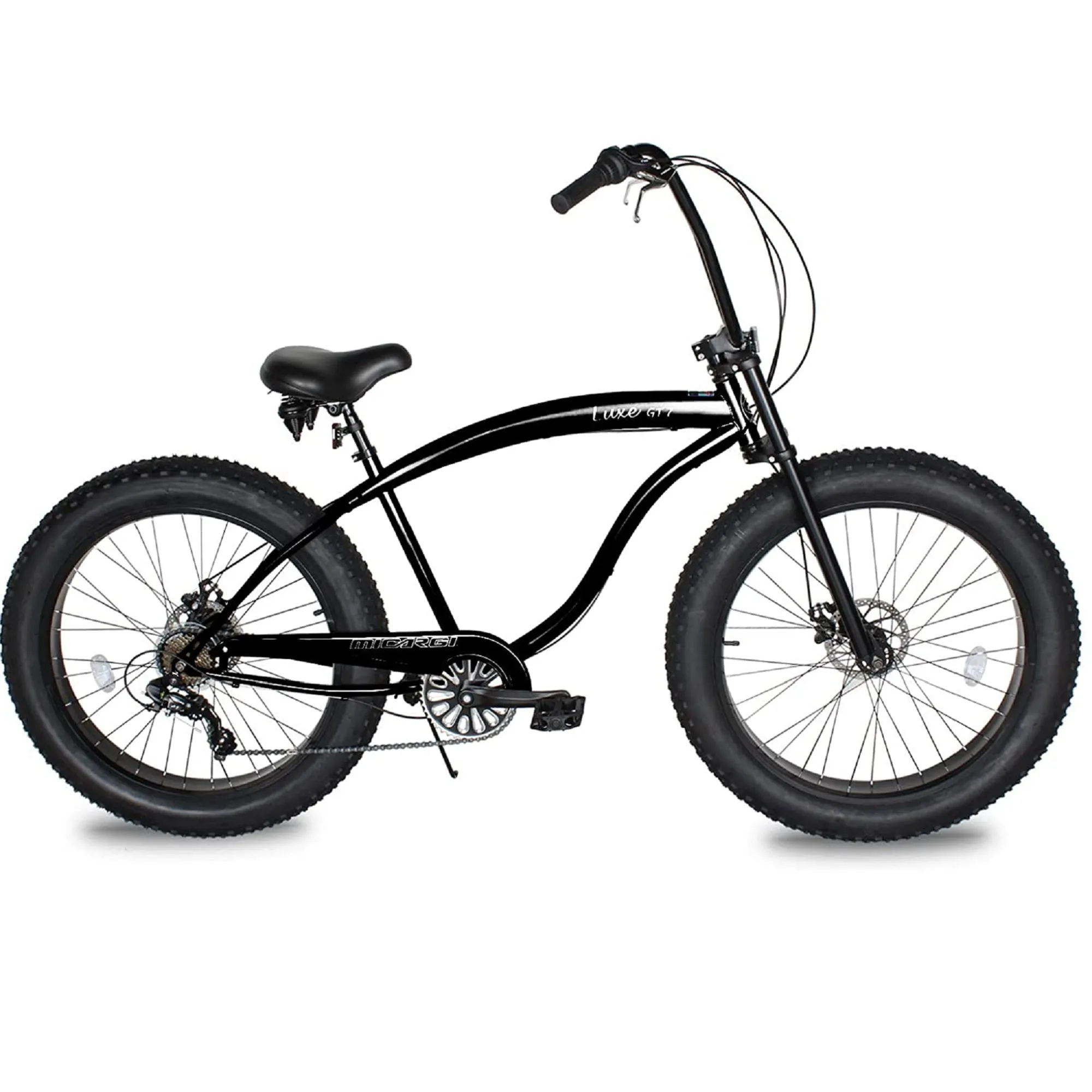 Micargi 26" Luxe GT Fat Tire Beach Cruiser Bicycle