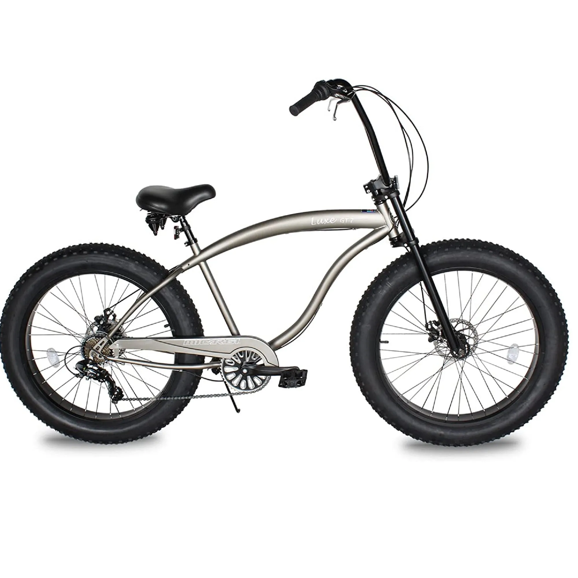 Micargi 26" Luxe GT Fat Tire Beach Cruiser Bicycle