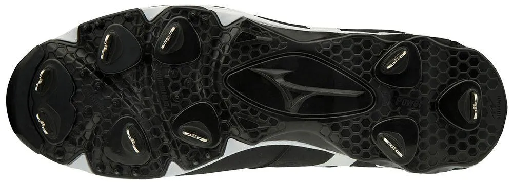 Mizuno Senior 9-Spike Ambition Low 320583.9000 Metal Baseball Cleats