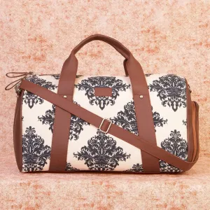 Mughal Motif Medium Duffel Bag