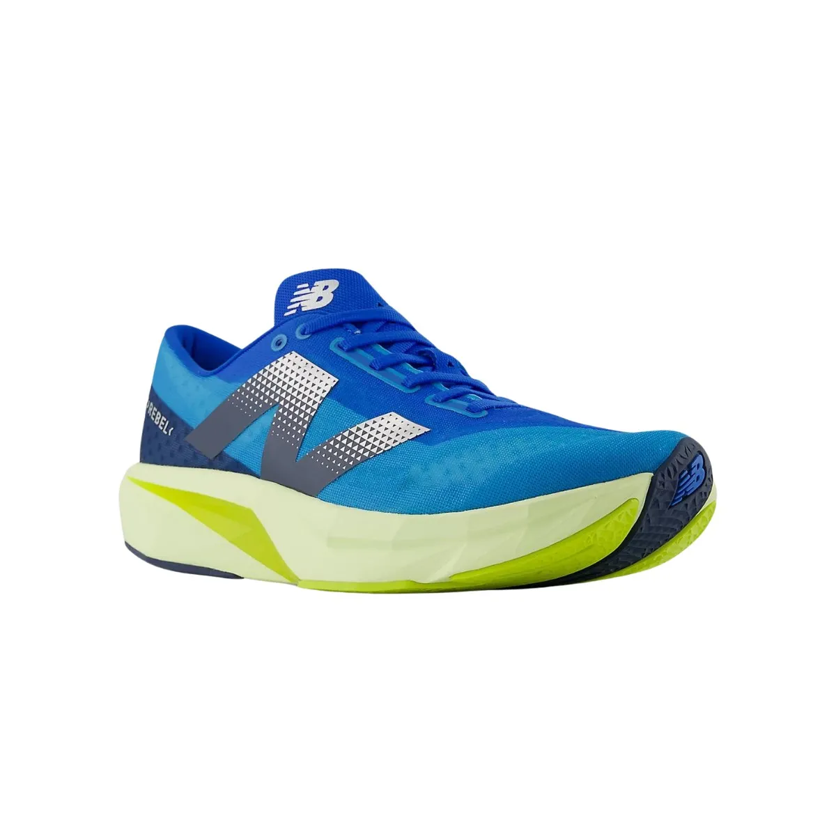 New Balance FuelCell Rebel v4 Blue Green SS24 Shoes