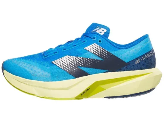 New Balance | FuelCell Rebel v4 | Men's | Spice Blue/Limelight/Blue Oasis