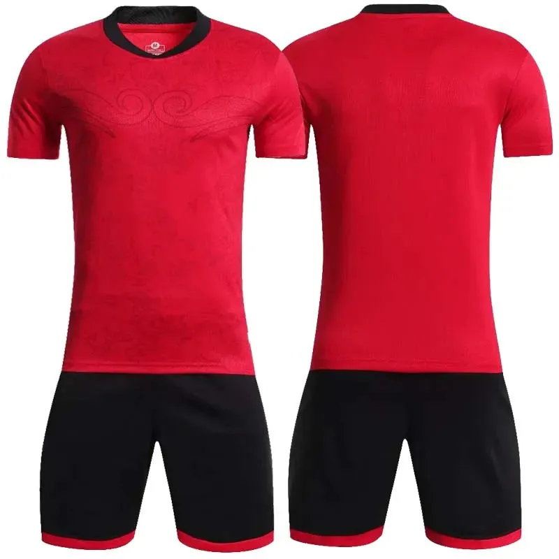 New Football kits for children Mens Soccer Jerseys set Sportswear Training Uniform Football Jersey Suits Team Uniforms Set