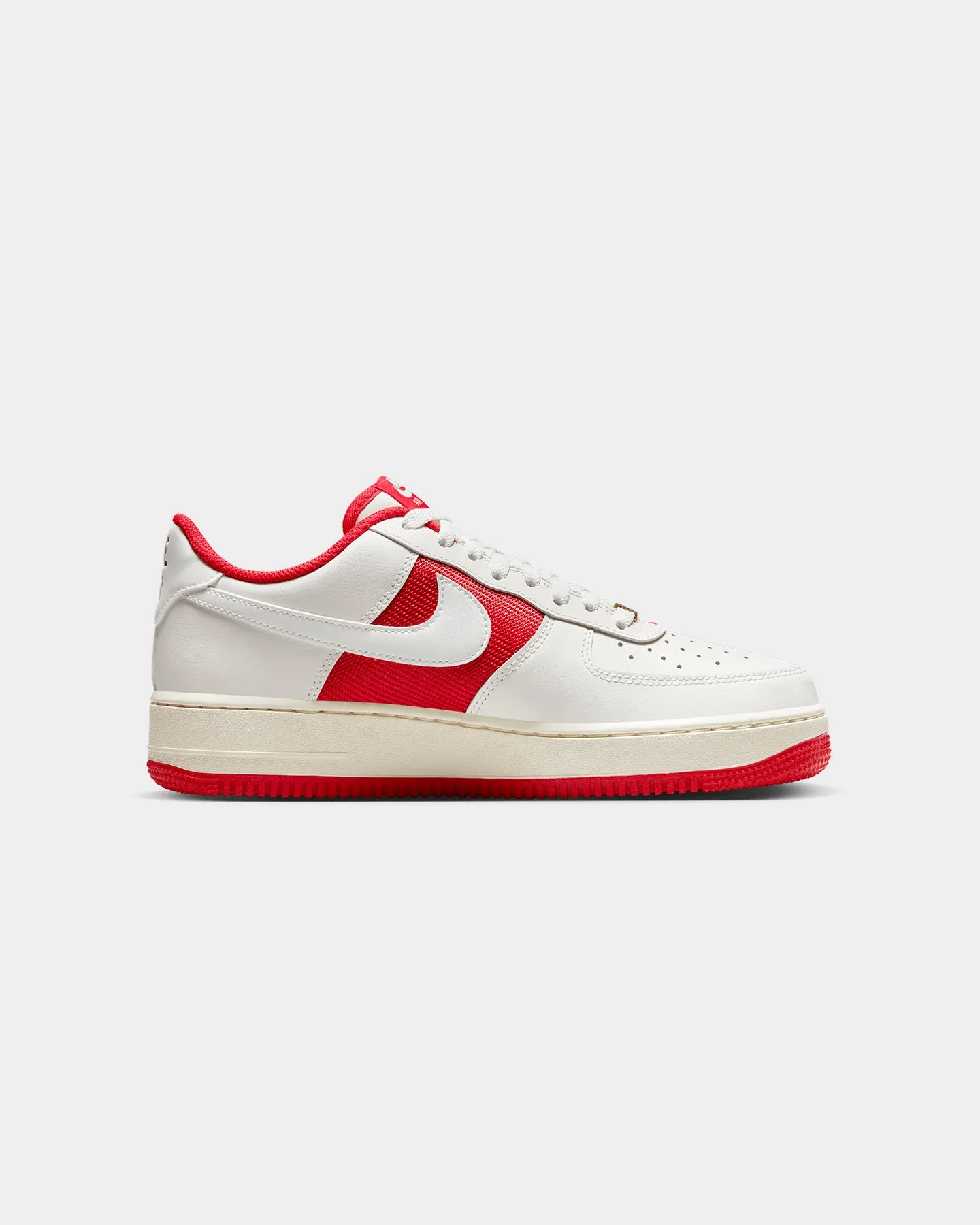 Nike Air Force 1 '07 "Athletic Department" Sail/University Red