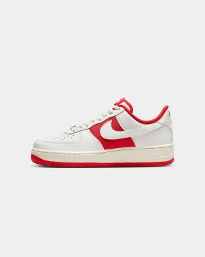 Nike Air Force 1 '07 "Athletic Department" Sail/University Red