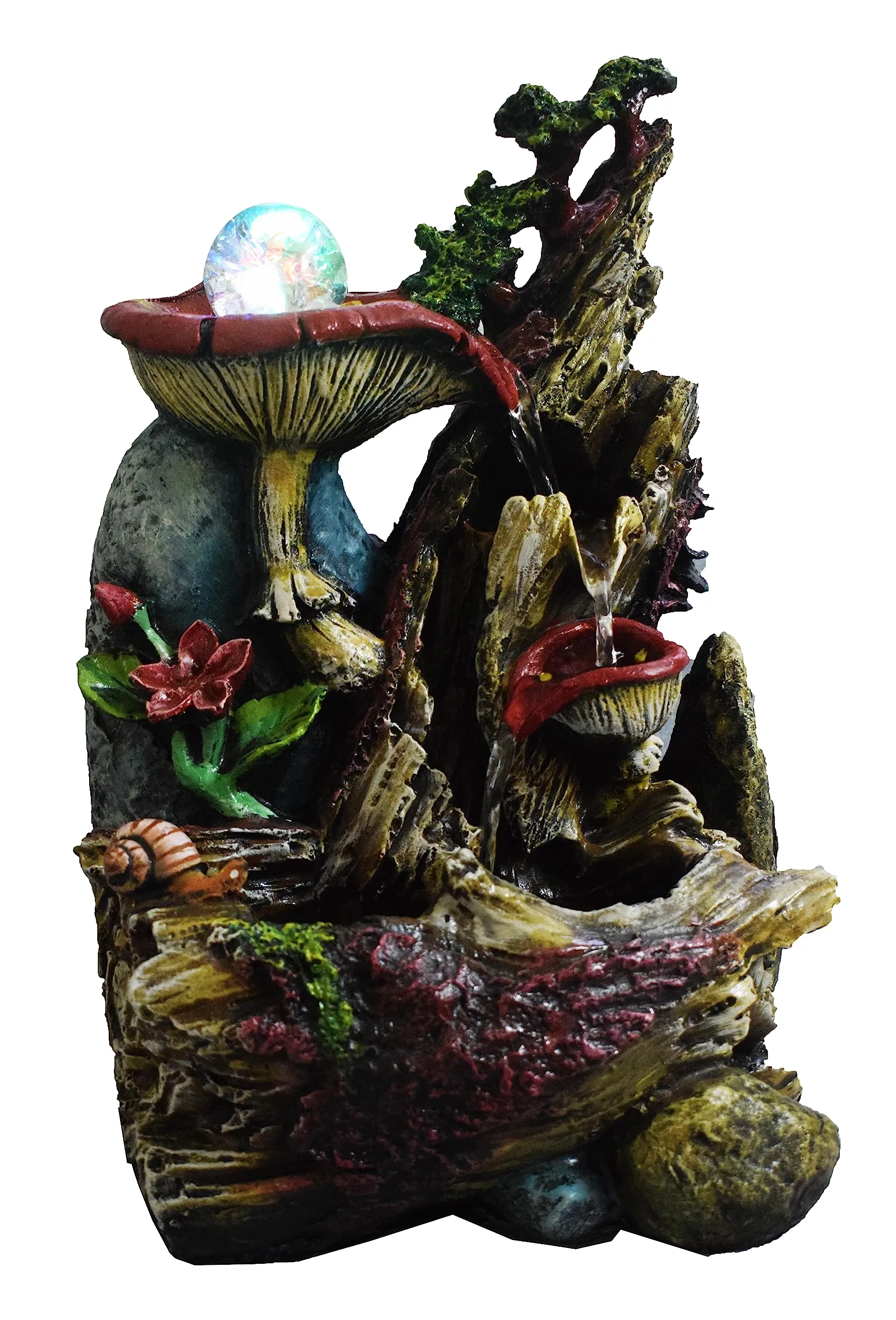 NVR Mushroom tree water fountain