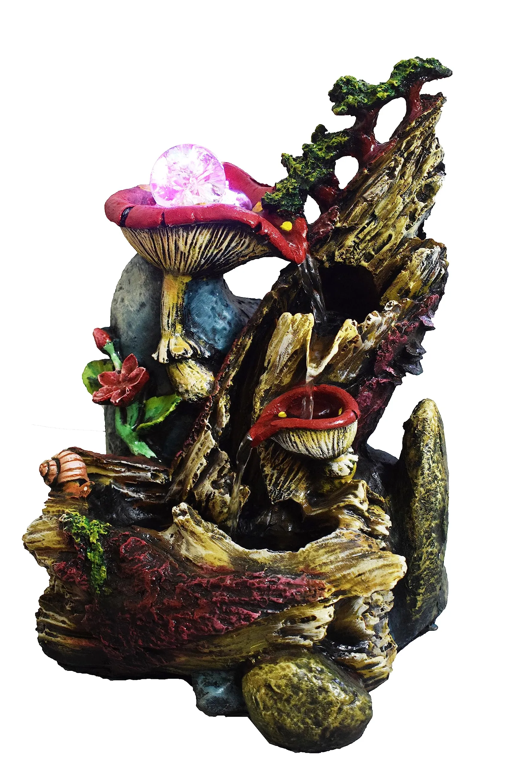 NVR Mushroom tree water fountain