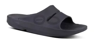 Oofos | OOahh Sport Slide | Unisex | Matte Black