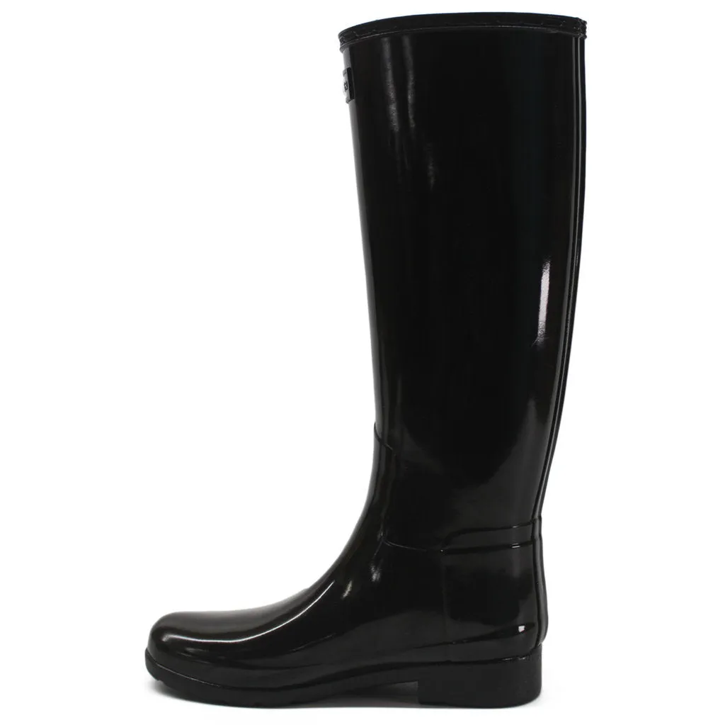 Original Refined Gloss Rubber Women's Calf Length Wellington Boots