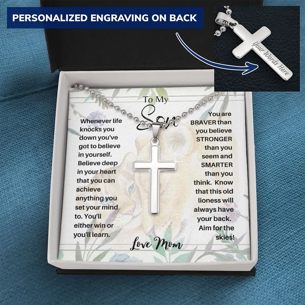 Personalized Cross Necklace