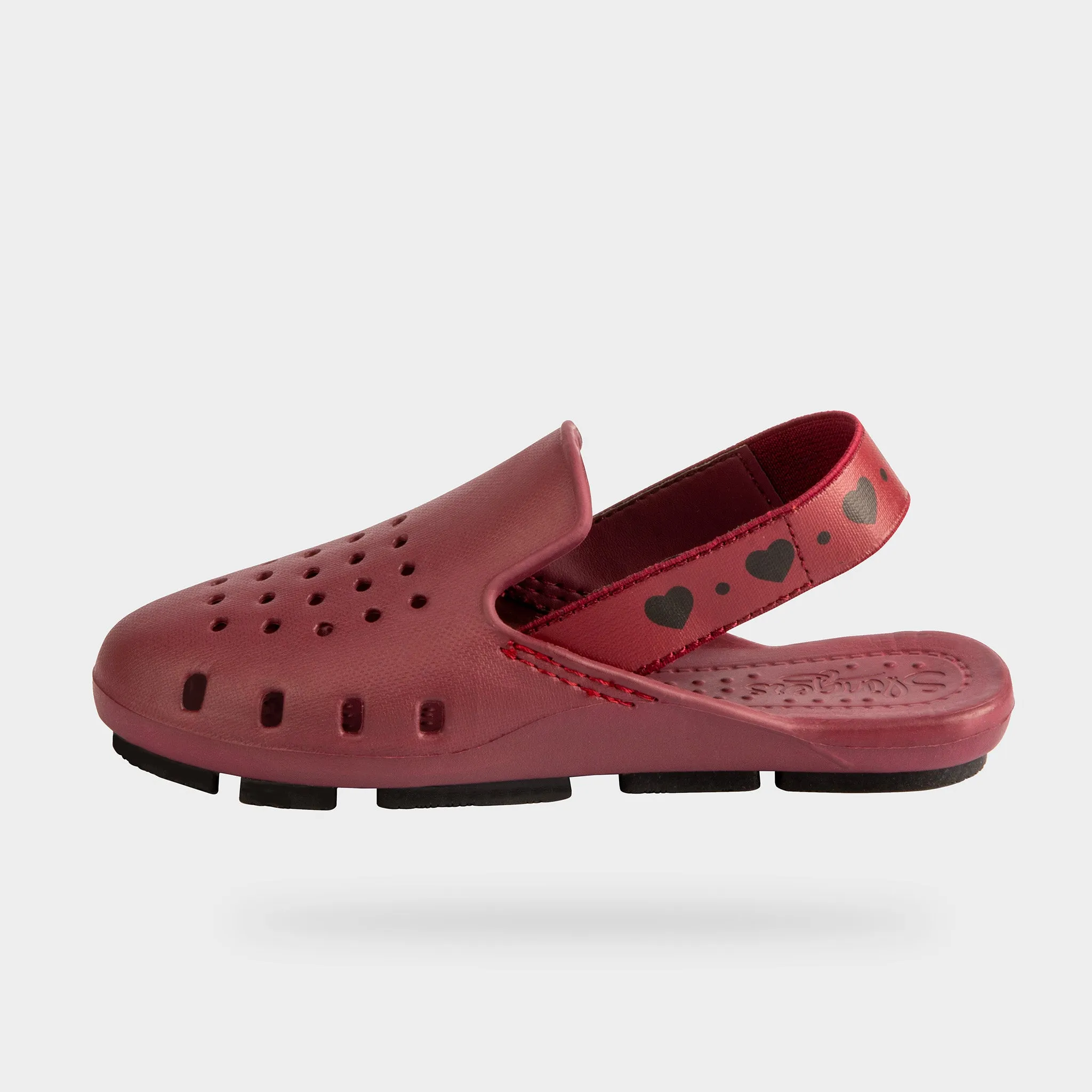 PLUM HEART MULE SLINGERS <br><span style="font-size: 8px; font-weight: normal;"> Kids water shoes | aqua pool shoes