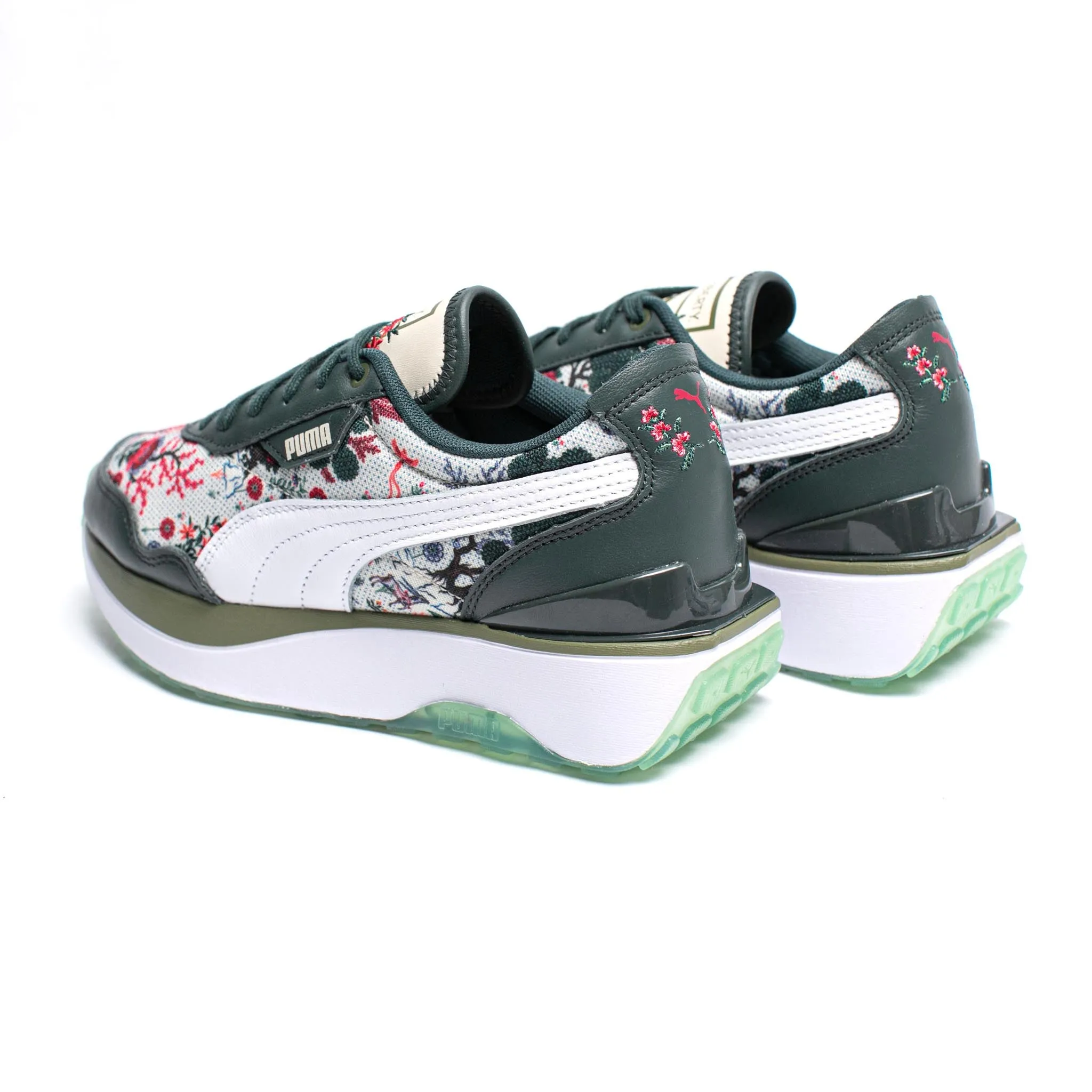 Puma x Liberty Cruise Rider Nu 'Floral Green'