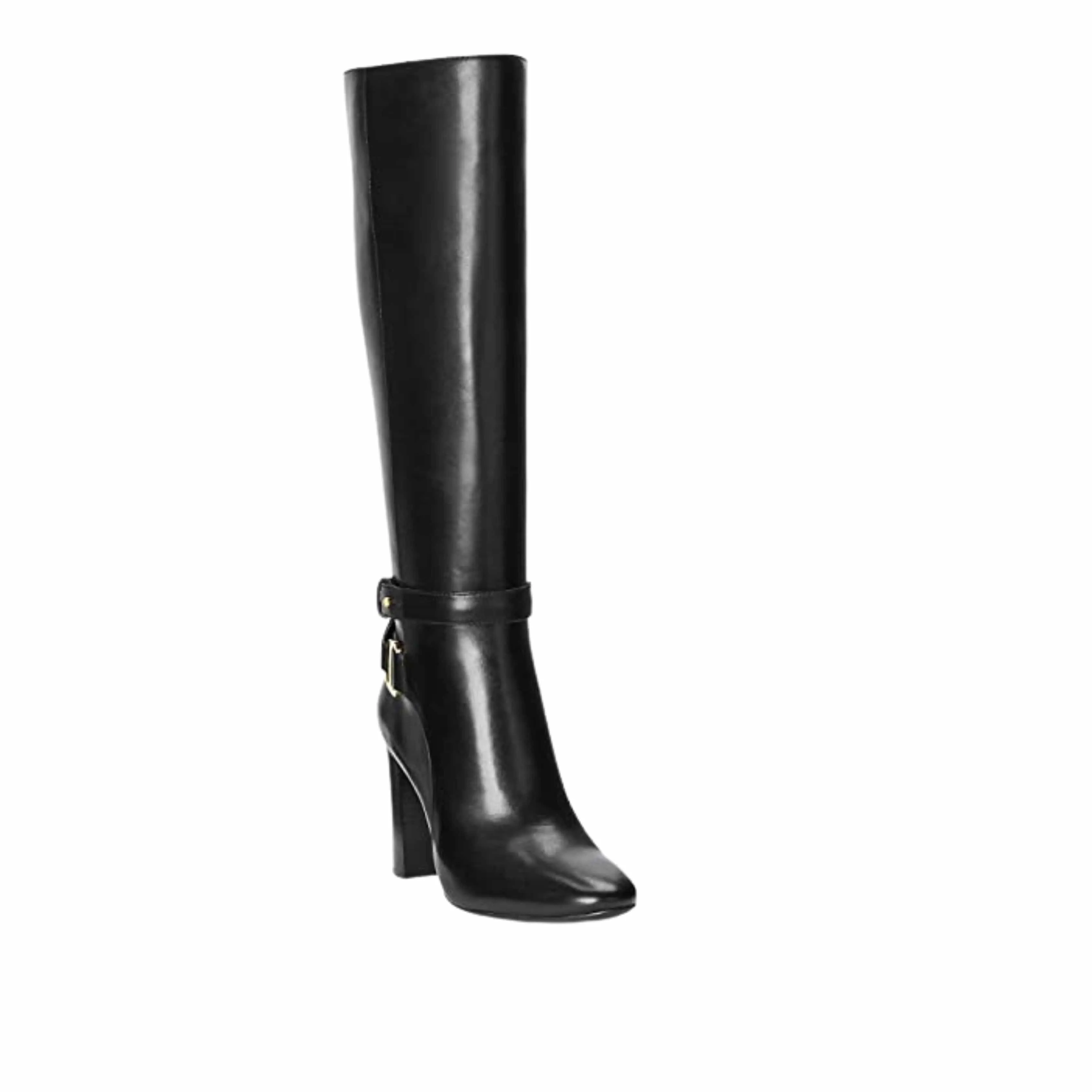 RALPH LAUREN - Leather Zip-up Boots