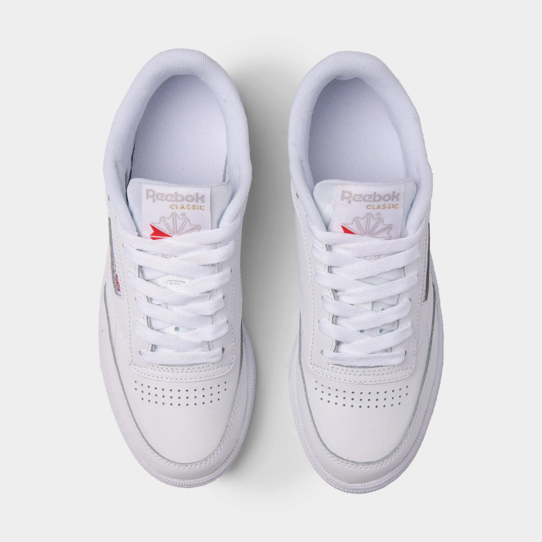 Reebok Womens Club C 85 White / Light Grey