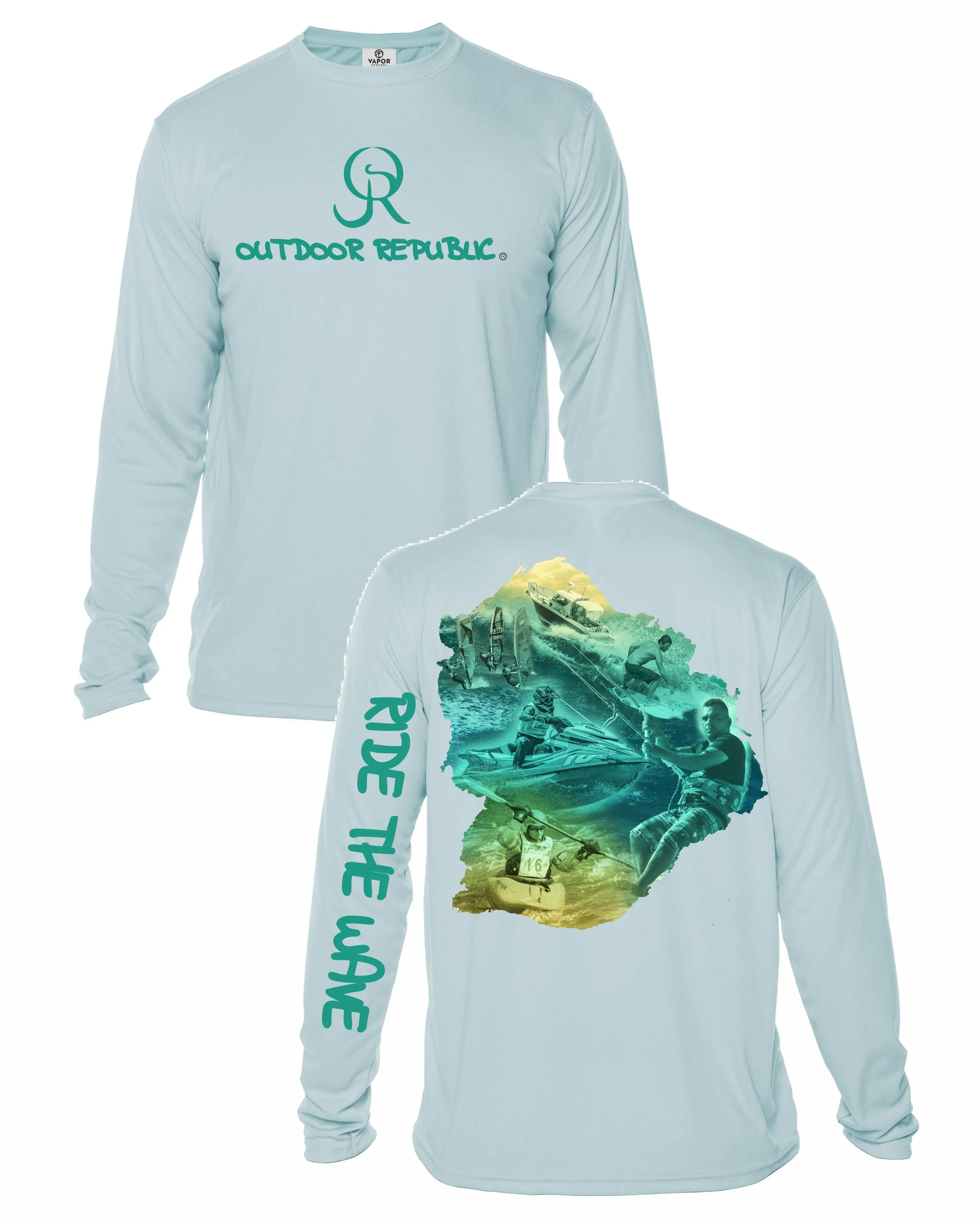 Ride The Wave UPF 50 Performance Shirt ( NEW)