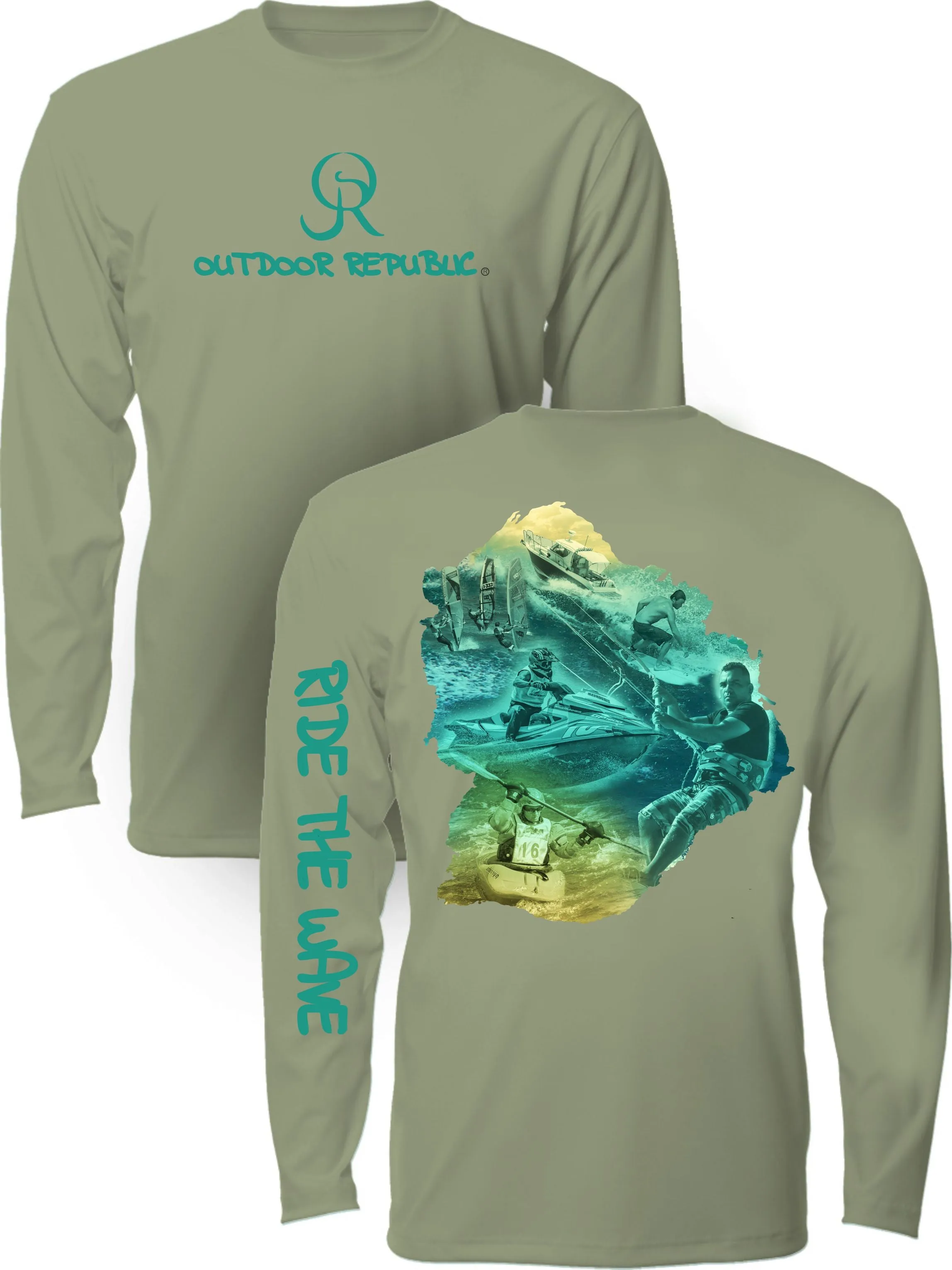 Ride The Wave UPF 50 Performance Shirt ( NEW)