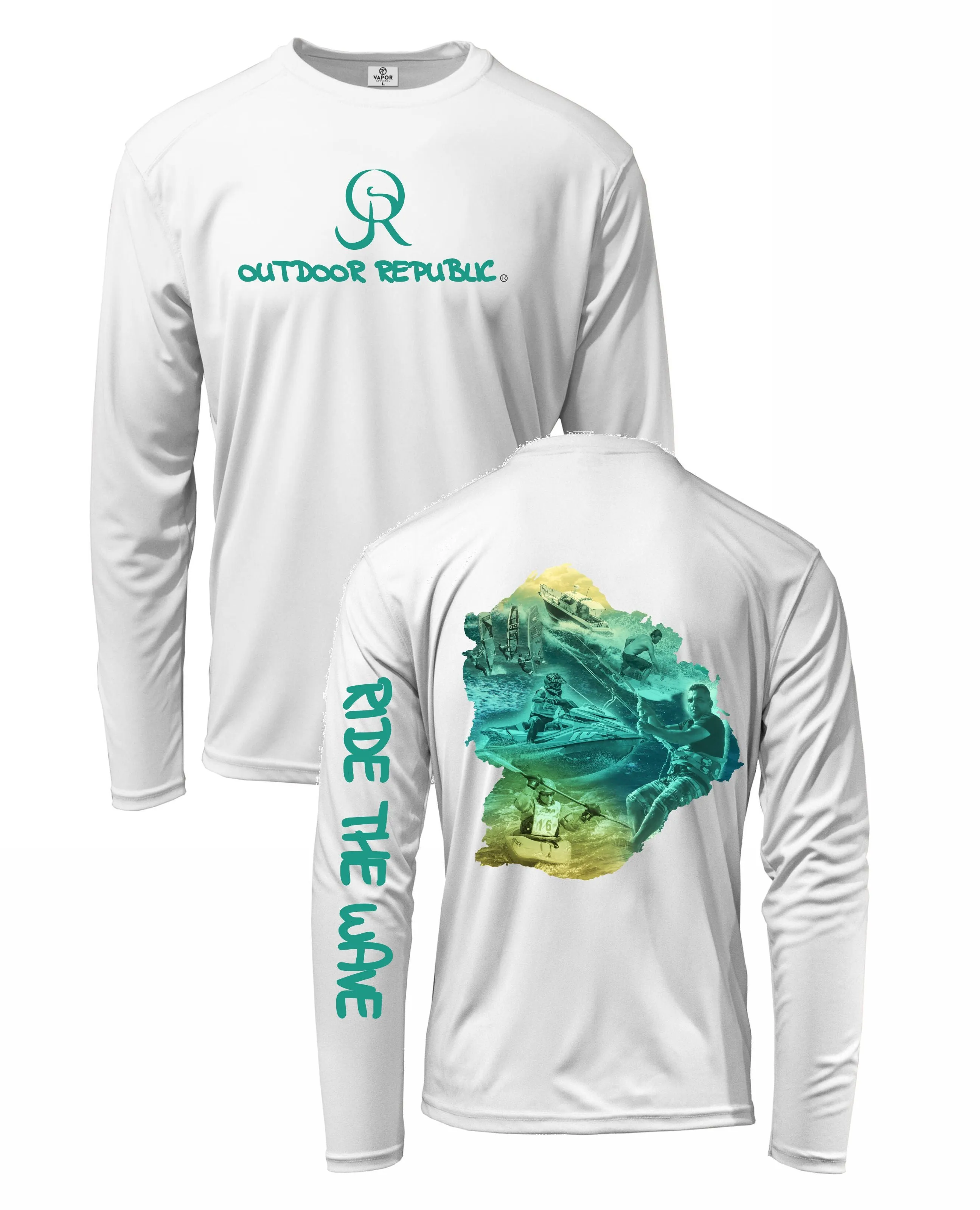 Ride The Wave UPF 50 Performance Shirt ( NEW)