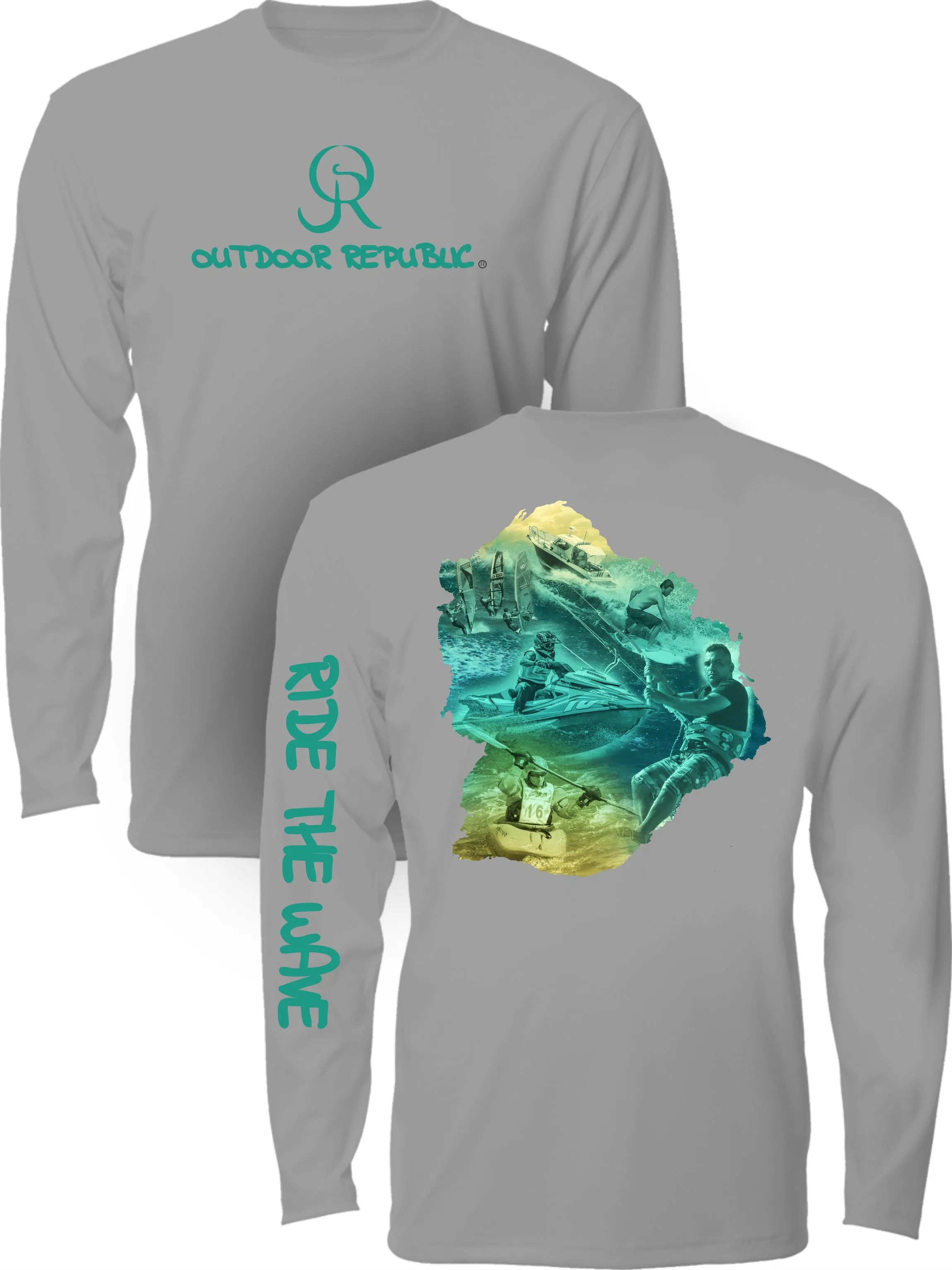 Ride The Wave UPF 50 Performance Shirt ( NEW)