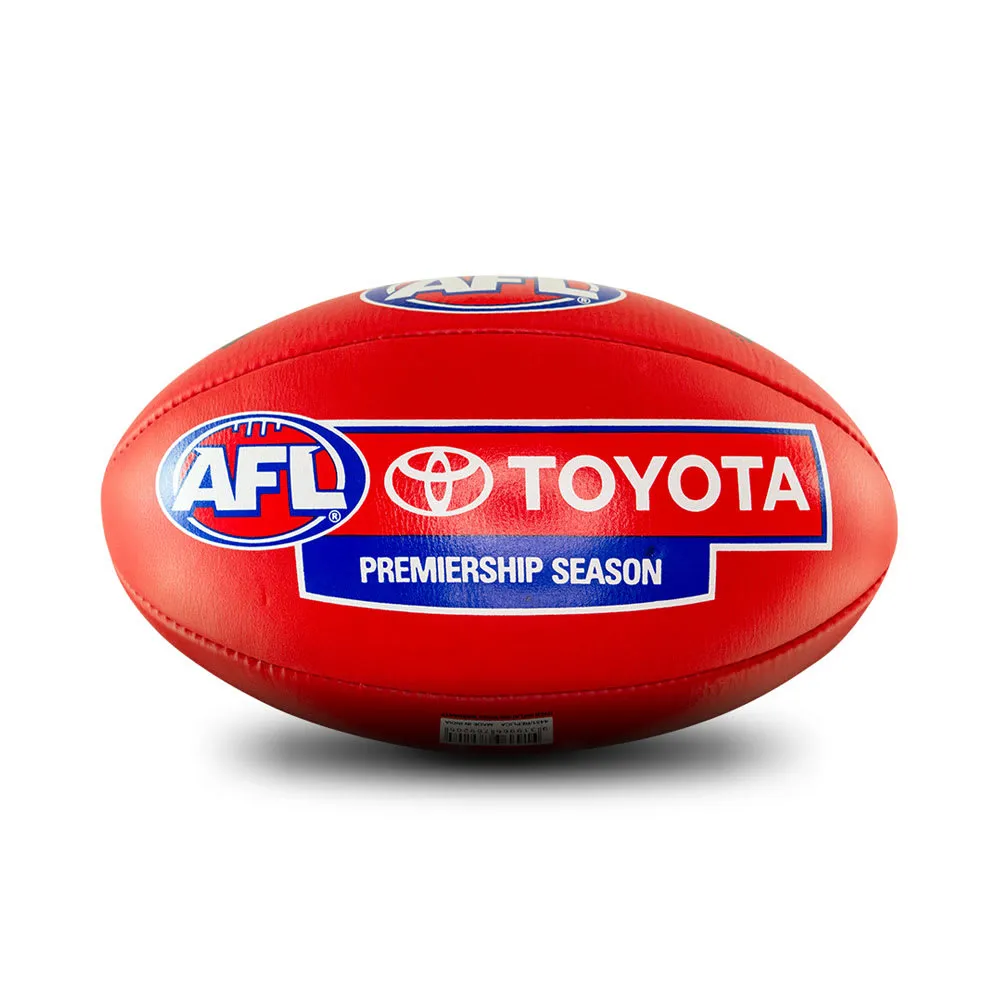 Sherrin Leather Size 3 AFL Training Replica Ball - Red