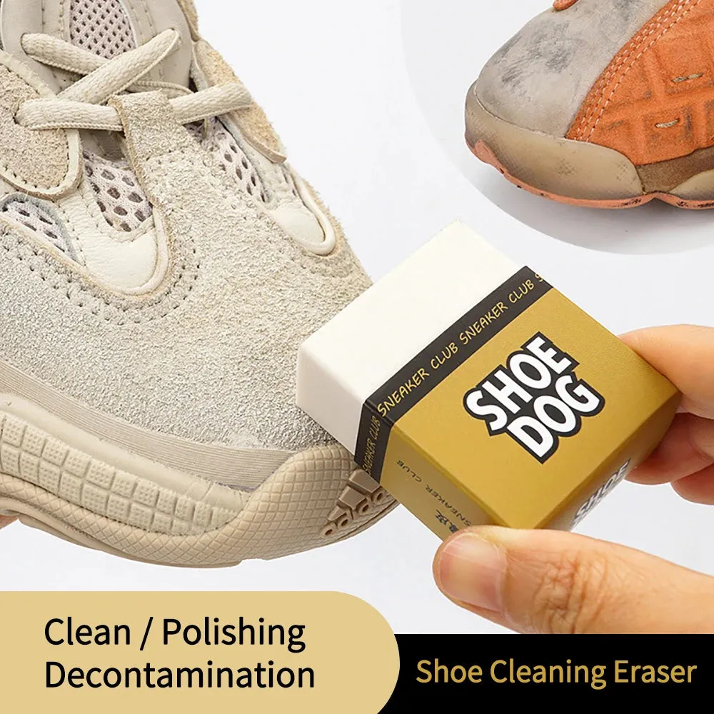 Shoe Dog Eraser - For Sneakers - Leather - Suede Instant Cleaning