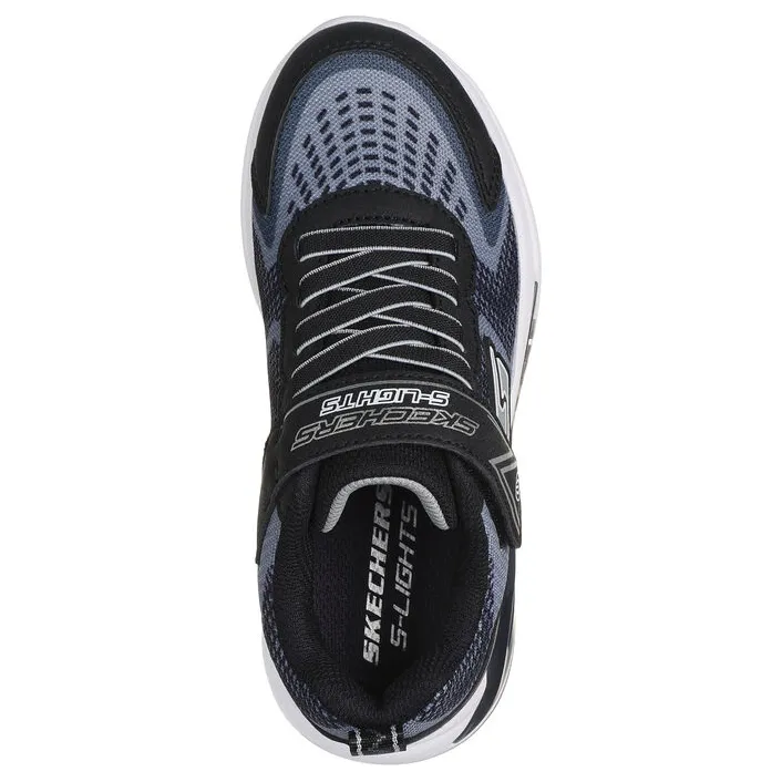 Skechers Boys Trainer S Lights Tri-Namics Black/Silver