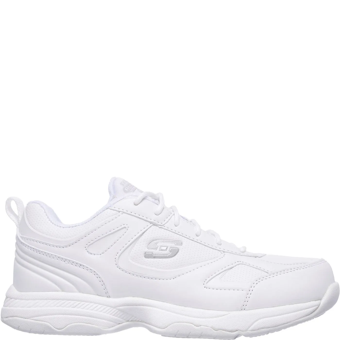 Skechers Workwear Work Relaxed Fit: Dighton - Bricelyn SR Safety Shoe O1 White