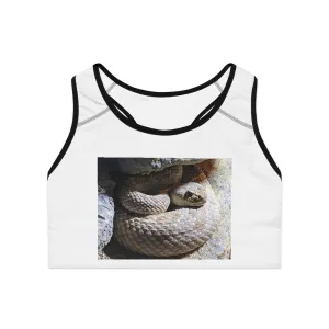 Snake Sports Bra (AOP)