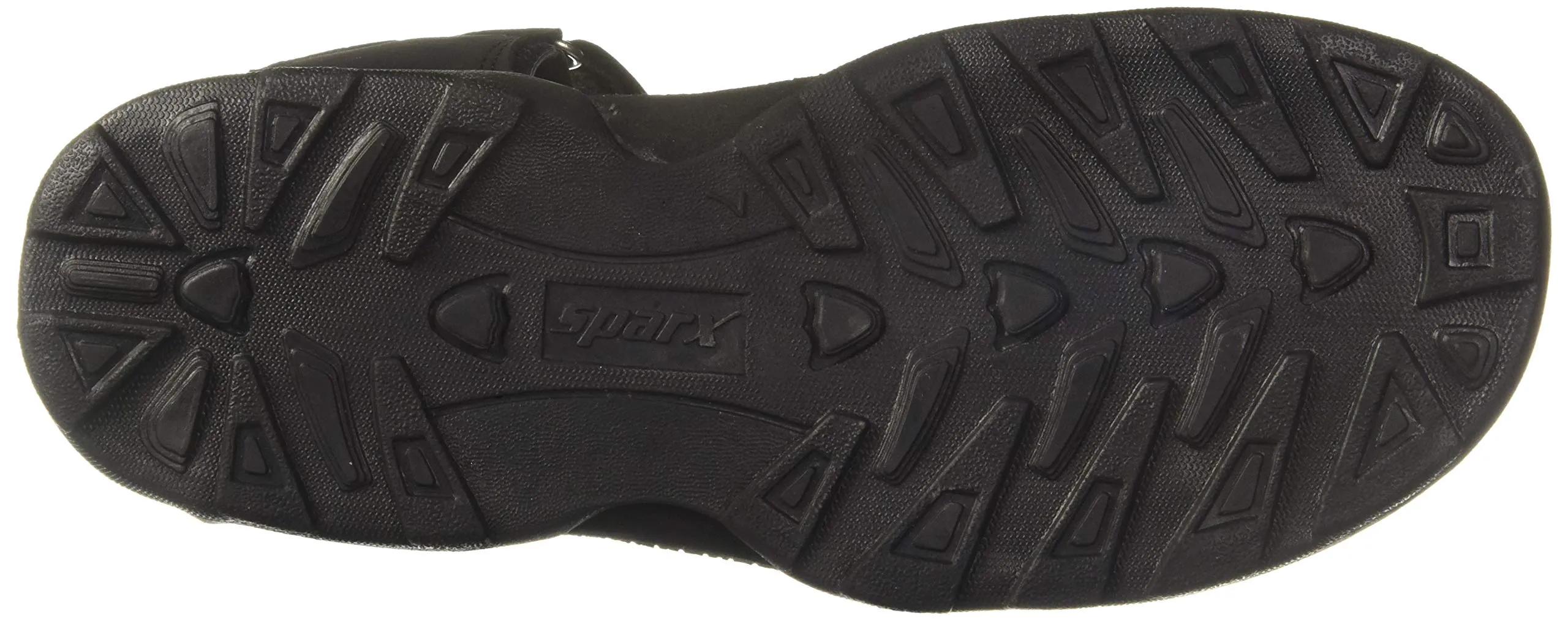 Sparx mens SS0703G Blackred Sandal - 10 UK (SS0703GBKRD0010)