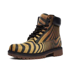 Tiger Abstract Casual Leather Lightweight boots TB