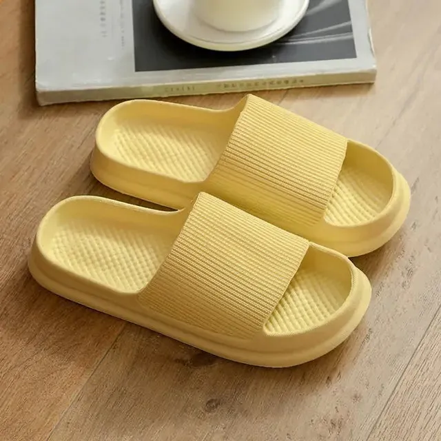 Toeslippers - Trendy Slides Pillow Slippers