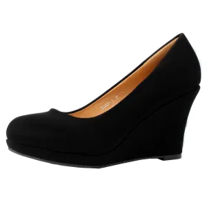 Top Moda Soap-1 Wedges Pumps-Shoes